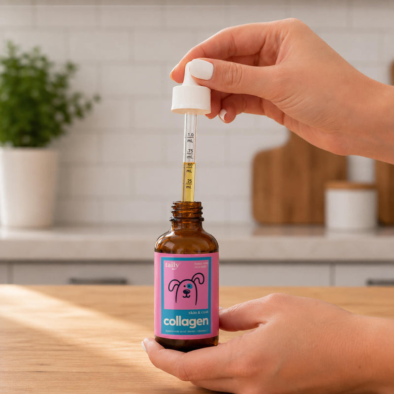 Measuring the dose with the marked dropper
